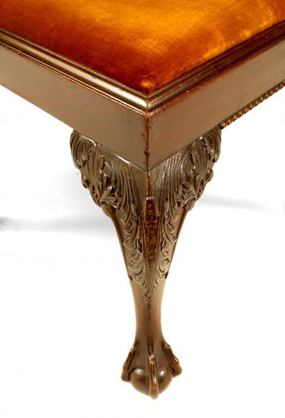English Chippendale Mahogany Ribbon Side Chair