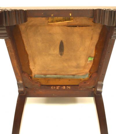 English Chippendale Mahogany Ribbon Side Chair