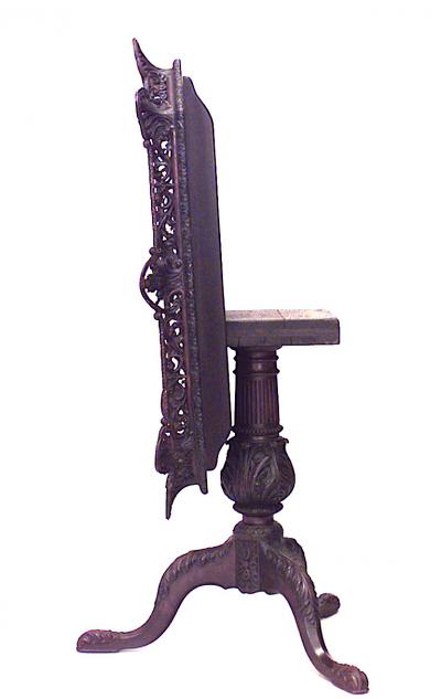 English Chippendale Mahogany Tea Table