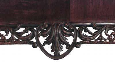 English Chippendale Mahogany Tea Table