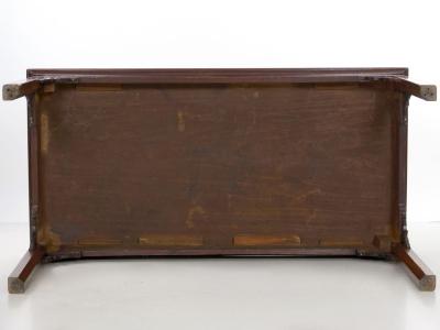 English Chippendale Rectangular Mahogany Antique Console Center Table circa 1770