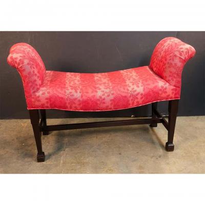 English Chippendale Window Bench