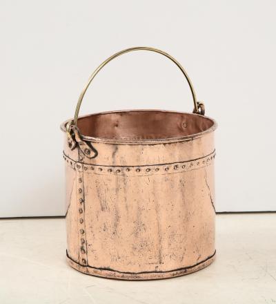 English Copper Apple Bucket