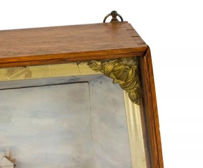 English Country Diorama Ship Wall Plaque