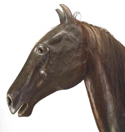English Country Papier Mache Horse