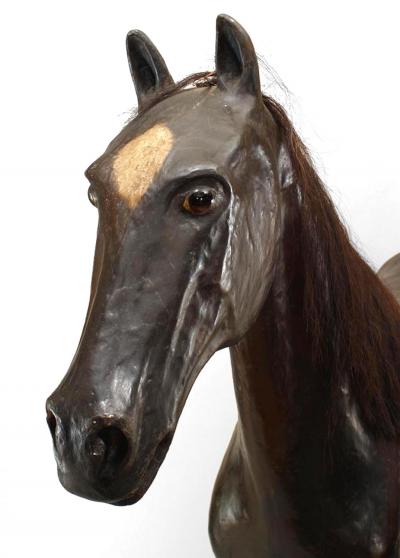 English Country Papier Mache Horse