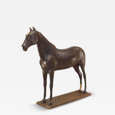 English Country Papier Mache Horse