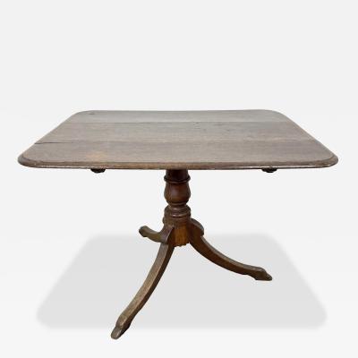 English Country Regency Oak Tilt Top Breakfast Table circa 1825