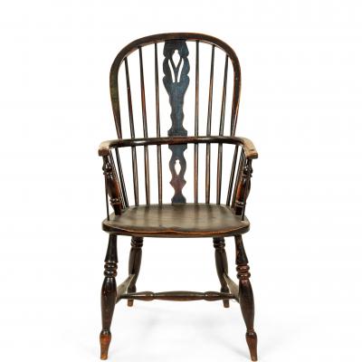 English Country Windsor Arm Chair