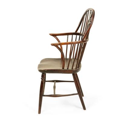 English Country Windsor Arm Chair
