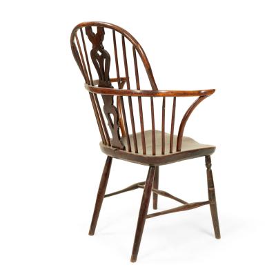 English Country Windsor Arm Chair