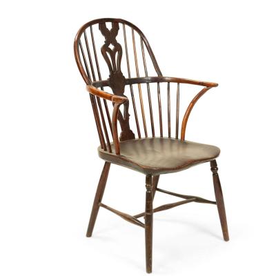 English Country Windsor Arm Chair