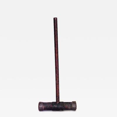 English Country Wood Iron Nautical Mallet