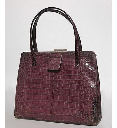 English Crocodile Hand Bag