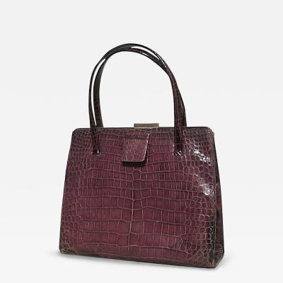 English Crocodile Hand Bag