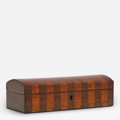 English Domed Wood Box