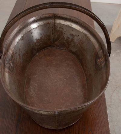 English Early 20th Century Metal Harvest Trug