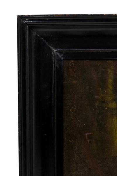 English Ebonized Henry VIII Portrait