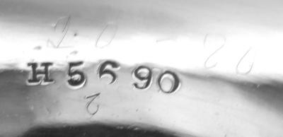 English Edwardian Classical Sterling Silver Ceremonial Chalice 1903