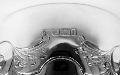 English Edwardian Classical Sterling Silver Ceremonial Chalice 1903