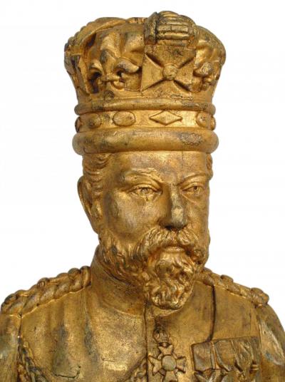 English Edwardian Lifesize Figurehead of Edward VII