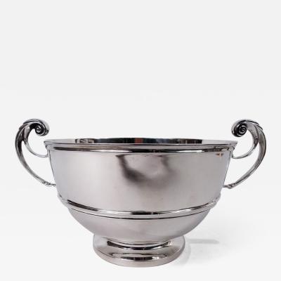 English Edwardian Neoclassical Sterling Silver Trophy Bowl 1901