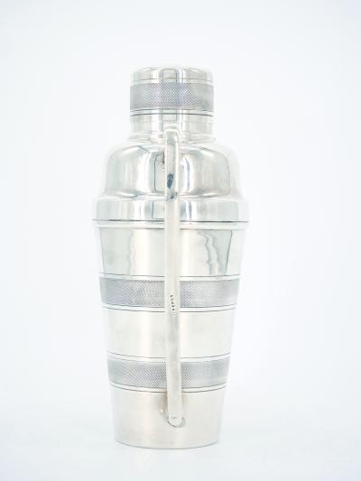 English Edwardian Sheffield Silver Plate Barware Cocktail Shaker