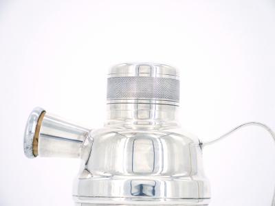 English Edwardian Sheffield Silver Plate Barware Cocktail Shaker