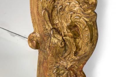 English George I Carved Giltwood Framed Pier Mirror
