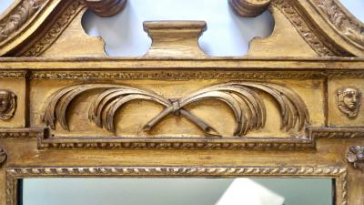English George II Giltwood Mirror in the Manner of William Kent circa 1735