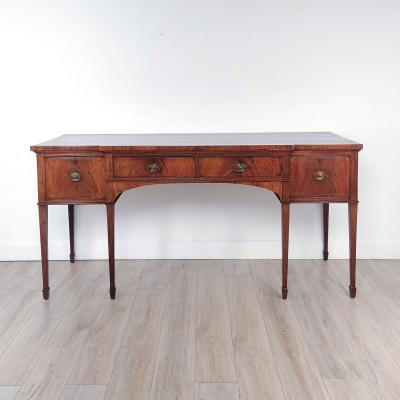 English George III Breakfront Mahogany Sideboard circa 1800