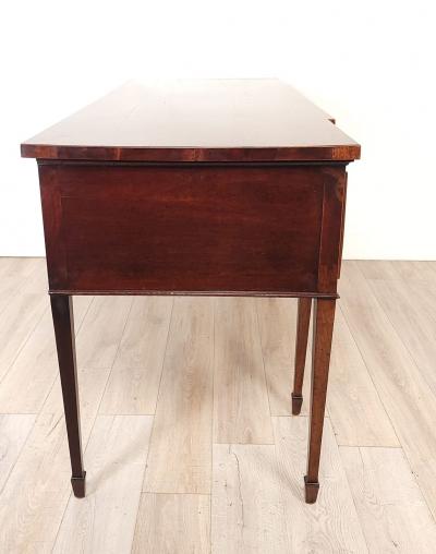 English George III Breakfront Mahogany Sideboard circa 1800