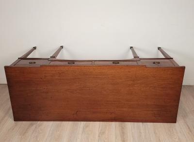 English George III Breakfront Mahogany Sideboard circa 1800