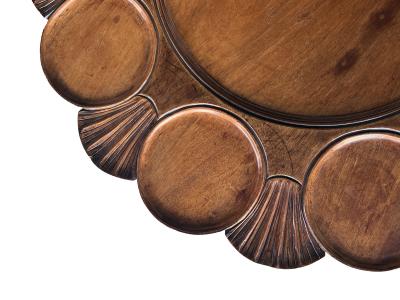 English George III Hand Carved Walnut Tripod Tilt Top Supper Tea Table