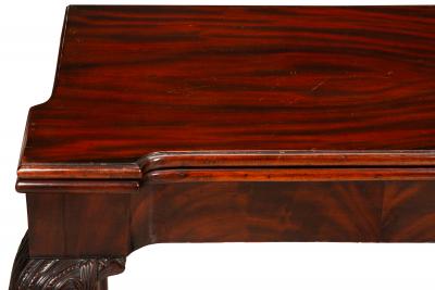 English George III Mahogany Gate Leg Card Game Table circa 1770