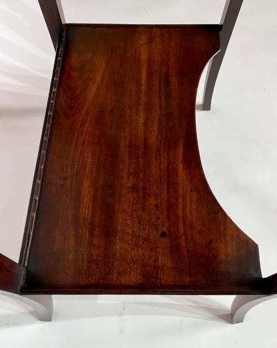 English George III Sabicu Gon alo Alves Work Table in the Manner of John Cobb