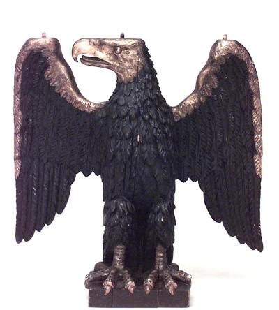 English Georgian Bronze Eagle Console Table