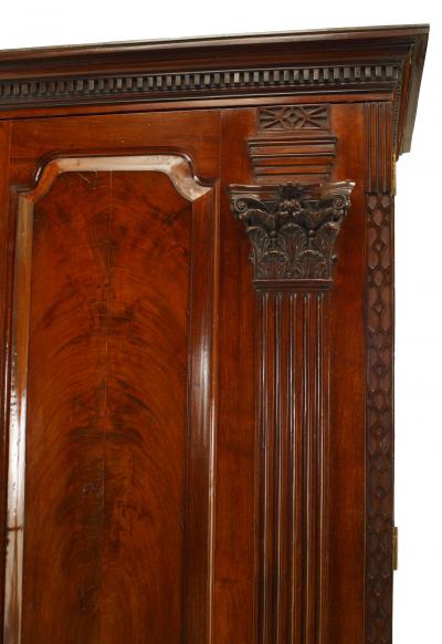 English Georgian Mahogany Cabinet