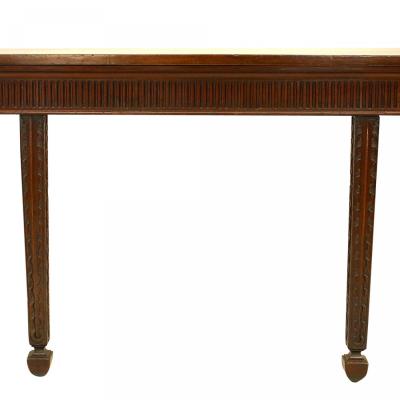 English Georgian Mahogany Console Table