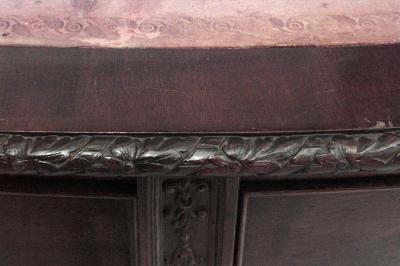 English Georgian Mahogany Partners Desk