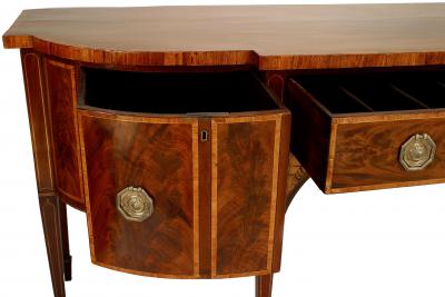 English Georgian Mahogany Sideboard