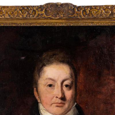 English Georgian Male Portrait
