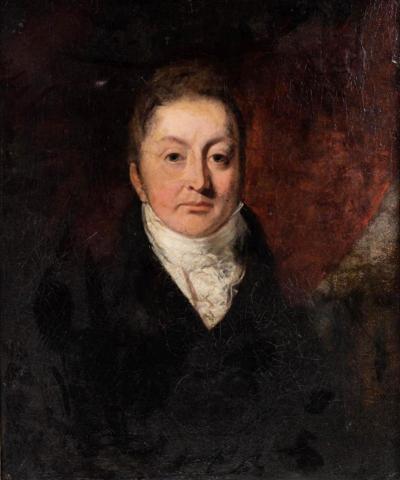 English Georgian Male Portrait