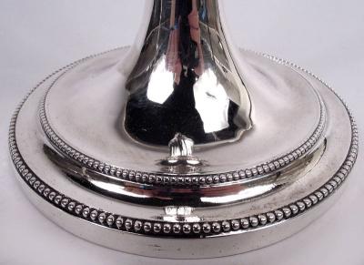 English Georgian Neoclassical Candlesticks with Museum Provenance