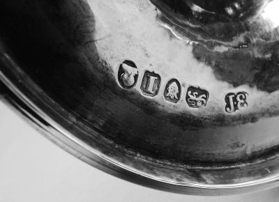 English Georgian Neoclassical Sterling Silver Goblet 1804