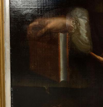 English Georgian Nobleman with Book Portrait