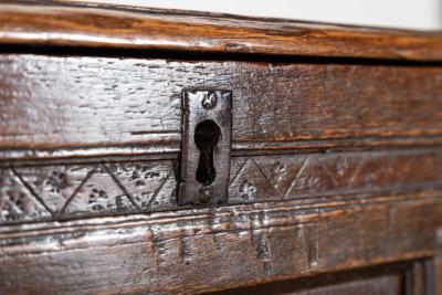 English Georgian Oak Coffer