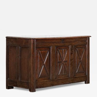 English Georgian Oak Coffer