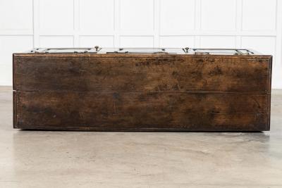 English Georgian Oak Dresser Base