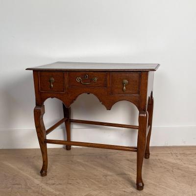 English Georgian Oak Low Boy Circa 1780